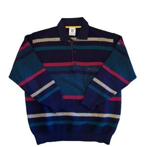 Explorer True Vintage Striped Multicolor Sweater for Men
